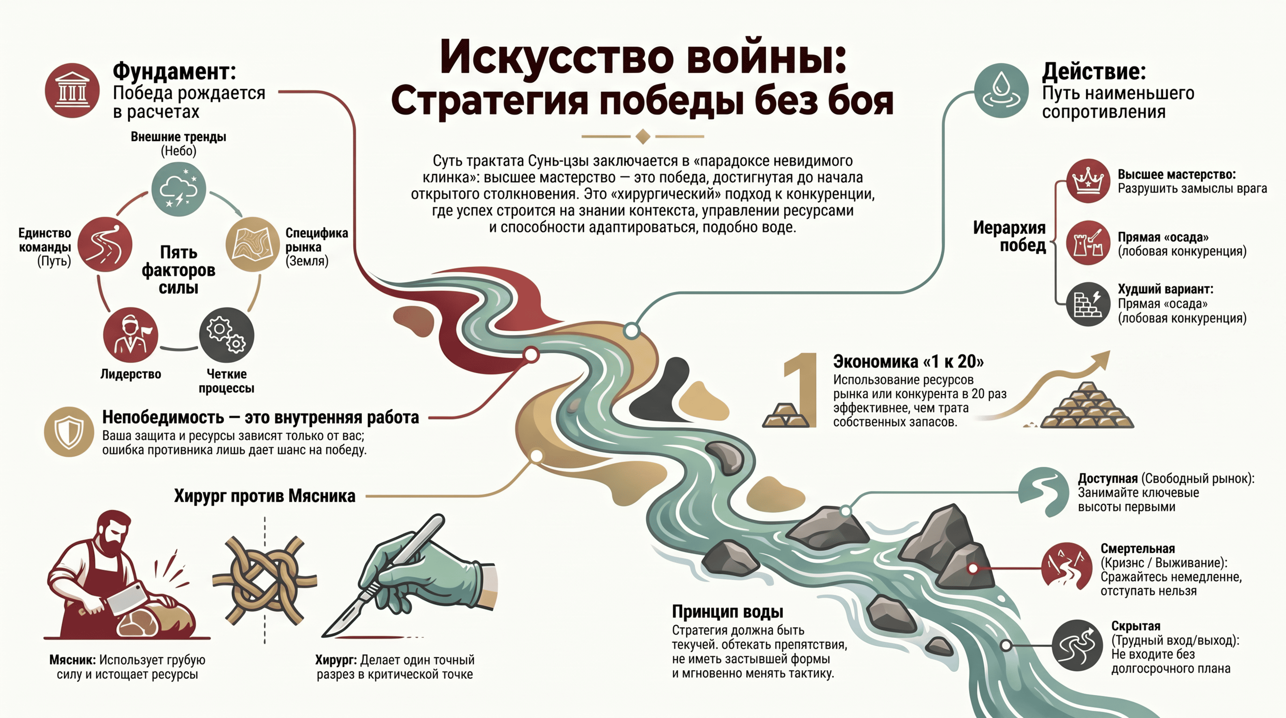 Искусство войны — стратегический плакат 2